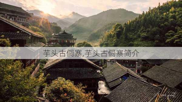 芋头古侗寨,芋头古侗寨简介-第1张图片-动人旅游网