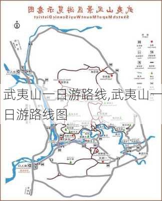 武夷山一日游路线,武夷山一日游路线图