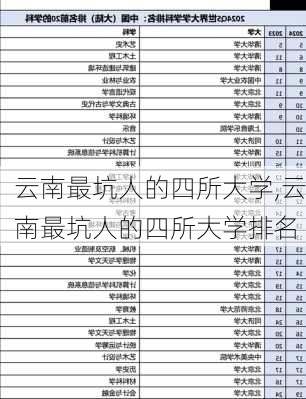 云南最坑人的四所大学,云南最坑人的四所大学排名-第2张图片-动人旅游网