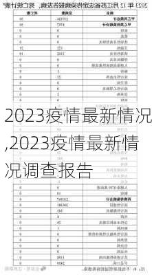 2023疫情最新情况,2023疫情最新情况调查报告-第2张图片-动人旅游网