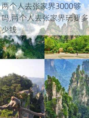 两个人去张家界3000够吗,两个人去张家界玩要多少钱-第2张图片-动人旅游网